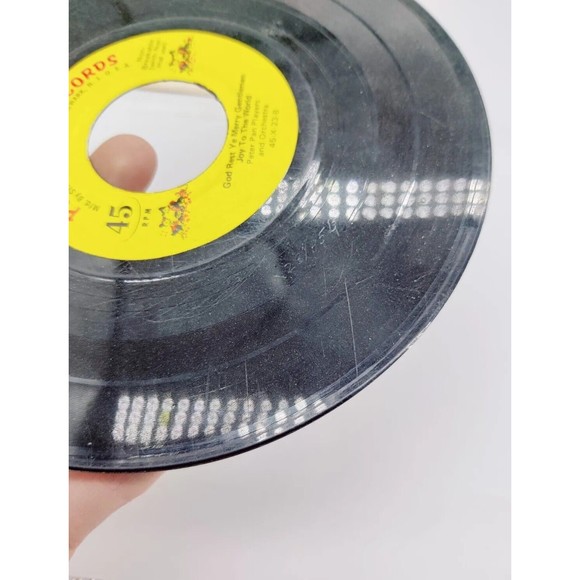 Vintage Peter Pan Records 45 RPM Frosty the Snowman Children's Record Vinyl 70s - Picture 10 of 12